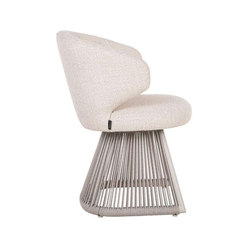 Outdoor-Essstuhl Nuba in beige alpine von Richmond Interiors – Bild 4