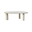 Outdoor-Esstisch Jabali aus Aluminium und gesintertem Stein in beige, 230x100x76 cm von Richmond Interiors – Bild 3