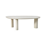 Outdoor-Esstisch Jabali aus Aluminium und gesintertem Stein in beige, 230x100x76 cm von Richmond Interiors – Bild 4