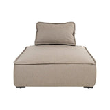 Outdoor Liege Jondal in braun, 110x180x80 cm von Richmond Interiors – Produktbild 3