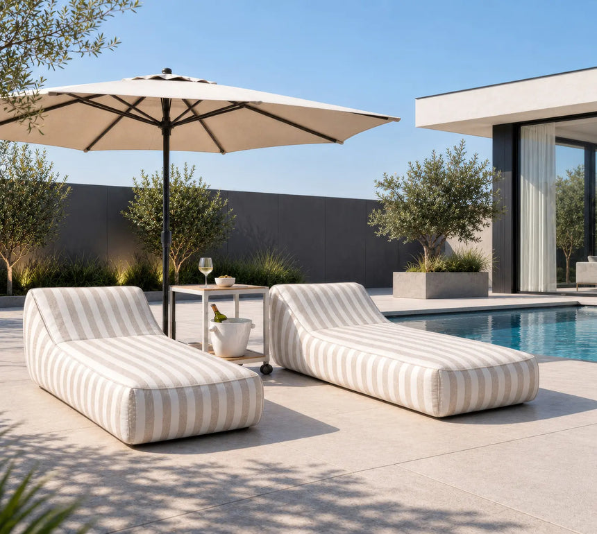Outdoor-Liege Solada, 90x180x65 cm von Richmond Interiors – Bild 2