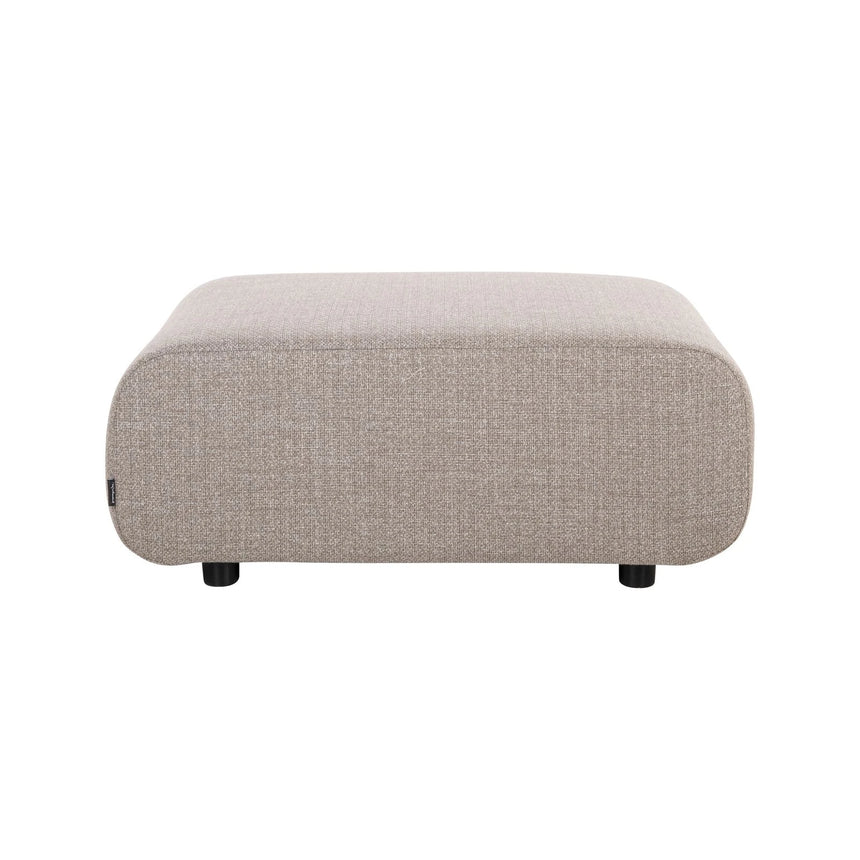 Outdoor-Pouf und Fußhocker Dawson in greige alpine, 99x77x40 cm von Richmond Interiors – Bild 3