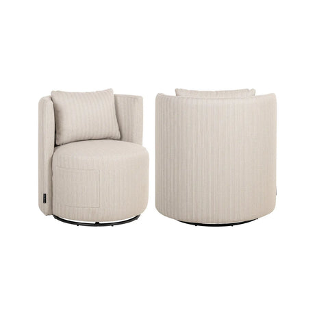 Outdoor Stuhl Marlin in beige, 79x75x80 cm von Richmond Interiors – Produktbild 1