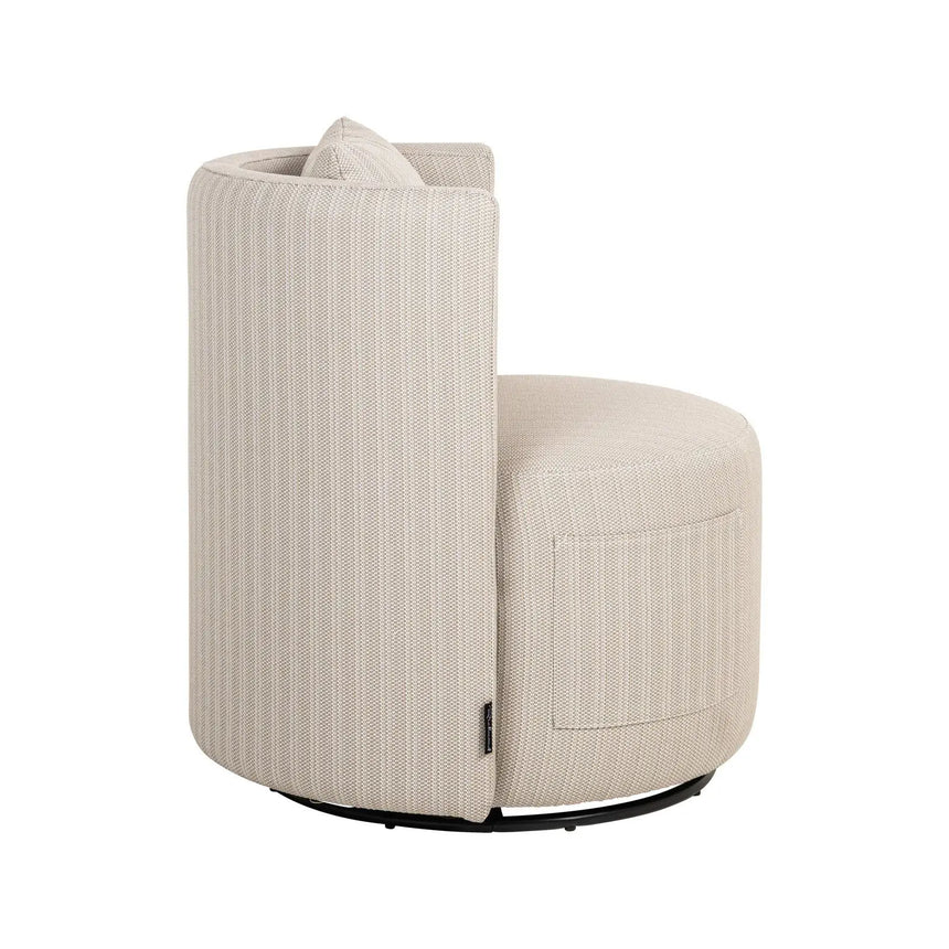 Outdoor Stuhl Marlin in beige, 79x75x80 cm von Richmond Interiors – Produktbild 3