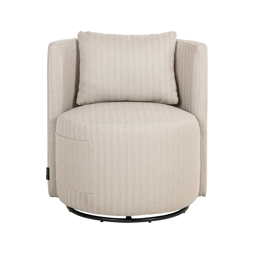 Outdoor Stuhl Marlin in beige, 79x75x80 cm von Richmond Interiors – Produktbild 5