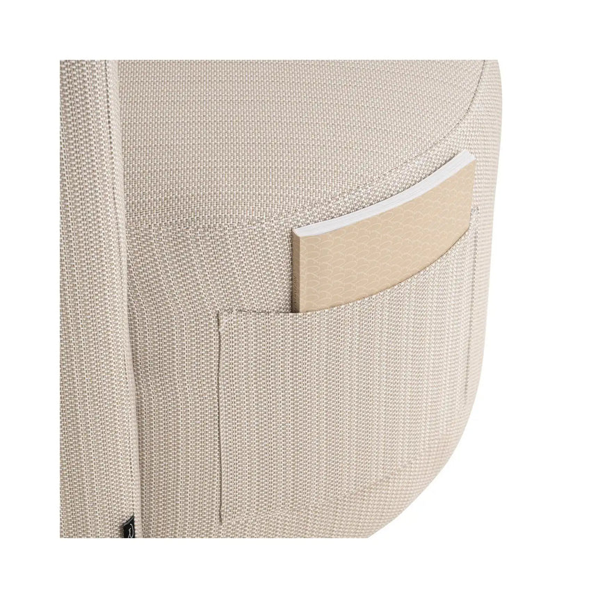 Outdoor Stuhl Marlin in beige, 79x75x80 cm von Richmond Interiors – Produktbild 9