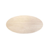 Ovaler Esstisch Avalon mit Travertin in bronze, 230x116x76 cm von Richmond Interiors – Bild 4