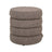 Pouf und Fußhocker Adele in brown chunky, 50x50x48 cm von Richmond Interiors – Bild 1
