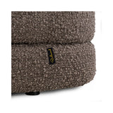 Pouf und Fußhocker Camille in brown chunky, 131x46x46 cm von Richmond Interiors – Bild 5