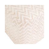 Pouf und Fußhocker Ciela in beige chevron, 51x51x43 cm von Richmond Interiors – Bild 4