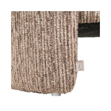 Pouf und Fußhocker Cupid mit Stauraum in mocca linear, 51x43x47 cm von Richmond Interiors – Bild 5