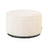 Pouf und Fußhocker Lexie in beige chevron, 70x70x42 cm von Richmond Interiors – Bild 1