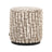 Pouf und Fußhocker Lexie in creme, 45x45x47 cm von Richmond Interiors – Bild 1