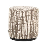 Pouf und Fußhocker Lexie in creme, 45x45x47 cm von Richmond Interiors – Bild 1