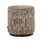 Pouf und Fußhocker Lexie in greige, 45x45x47 cm von Richmond Interiors – Bild 3