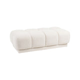 Pouf und Fußhocker Noah in beige blockweave von Richmond Interiors – Bild 1