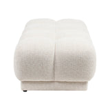 Pouf und Fußhocker Noah in beige blockweave von Richmond Interiors – Bild 3