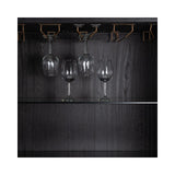 Schrank Bloomville in messingfarben mit Rochenhautoptik, 97x45x182 cm von Richmond Interiors – Bild 9