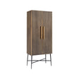 Schrank Ironville in gold, 75x40x182 cm von Richmond Interiors – Bild 1