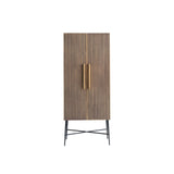 Schrank Ironville in gold, 75x40x182 cm von Richmond Interiors – Bild 4