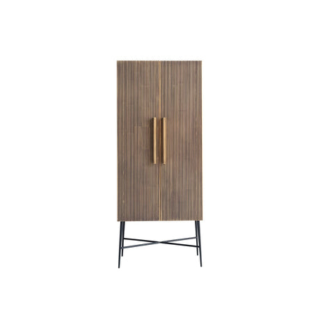 Schrank Ironville in gold, 75x40x182 cm von Richmond Interiors – Bild 4