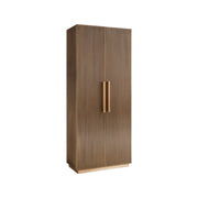 Schrank Ironville in gold, 80x42x191 cm von Richmond Interiors – Bild 1
