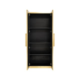 Schrank Ironville in gold, 80x42x191 cm von Richmond Interiors – Bild 5