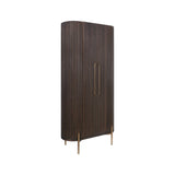 Schrank Luxor in braun, 90x42x190 cm von Richmond Interiors – Bild 1