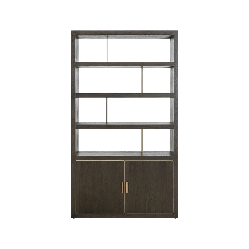 Schrank Rivertree aus Eichenholz in braun, 120x41x210 cm von Richmond Interiors – Bild 4