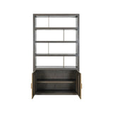 Schrank Rivertree aus Eichenholz in braun, 120x41x210 cm von Richmond Interiors – Bild 6