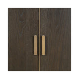 Schrank Rivertree aus Eichenholz in braun, 120x41x210 cm von Richmond Interiors – Bild 8