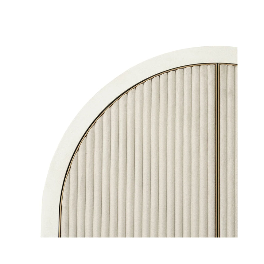 Schrank Tivoli in weiß, 90x45x212 cm von Richmond Interiors – Bild 4