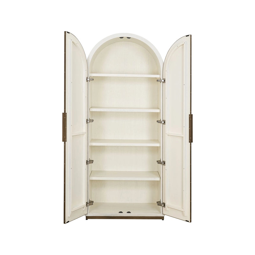 Schrank Tivoli in weiß, 90x45x212 cm von Richmond Interiors – Bild 6
