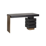 Schreibtisch Alexander Jones (Connar) in anthrazit, 140x60x76 cm von Richmond Interiors – Bild 1