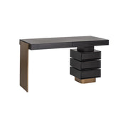 Schreibtisch Alexander Jones (Connar) in anthrazit, 140x60x76 cm von Richmond Interiors – Bild 1