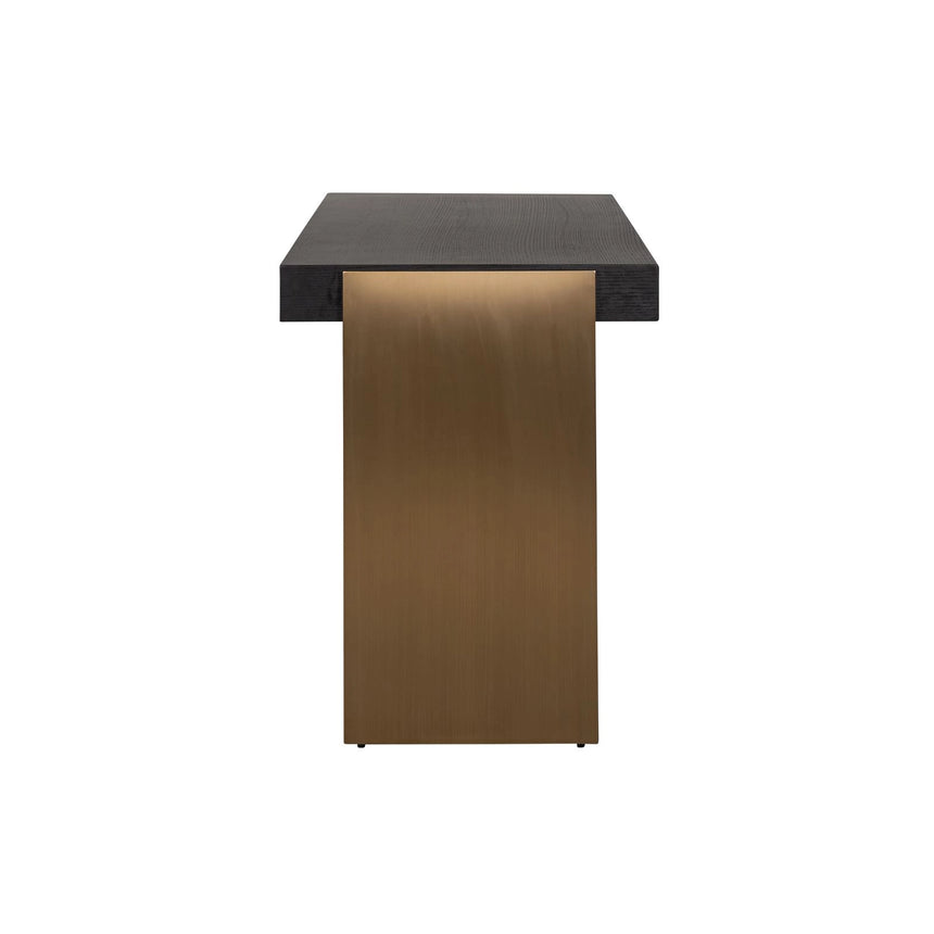 Schreibtisch Alexander Jones (Connar) in anthrazit, 140x60x76 cm von Richmond Interiors – Bild 5