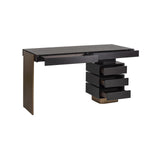 Schreibtisch Alexander Jones (Connar) in anthrazit, 140x60x76 cm von Richmond Interiors – Bild 8