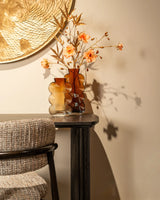 Schreibtisch Cambon mit Eichenholz und Eichenfurnier in dark coffee, 134x45x77 cm von Richmond Interiors – Bild 15