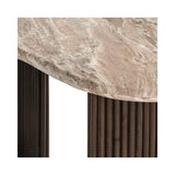 Schreibtisch Rashford aus Toronto-Marmor in Blush beige, 150x74x76 cm von Richmond Interiors – Bild 5