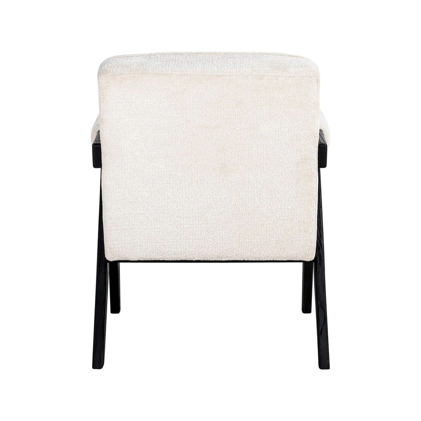 Sessel Cooper in white chenille von Richmond Interiors – Bild 4