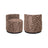Sessel Franny in brown labyrinth, 59x60x58 cm von Richmond Interiors – Bild 1