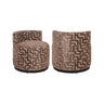 Sessel Franny in brown labyrinth, 59x60x58 cm von Richmond Interiors – Bild 1