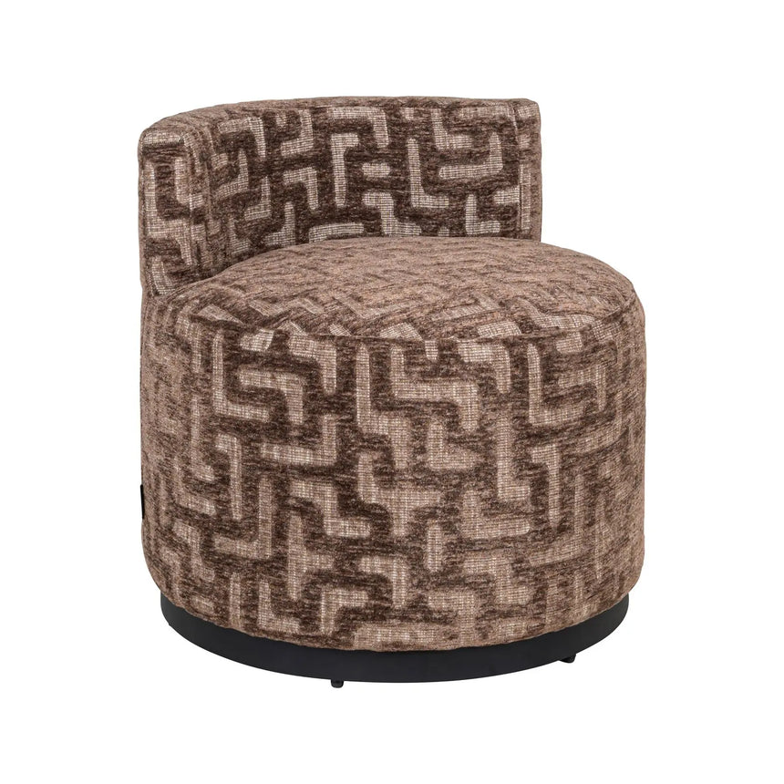 Sessel Franny in brown labyrinth, 59x60x58 cm von Richmond Interiors – Bild 2