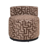 Sessel Franny in brown labyrinth, 59x60x58 cm von Richmond Interiors – Bild 3