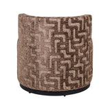 Sessel Franny in brown labyrinth, 59x60x58 cm von Richmond Interiors – Bild 5