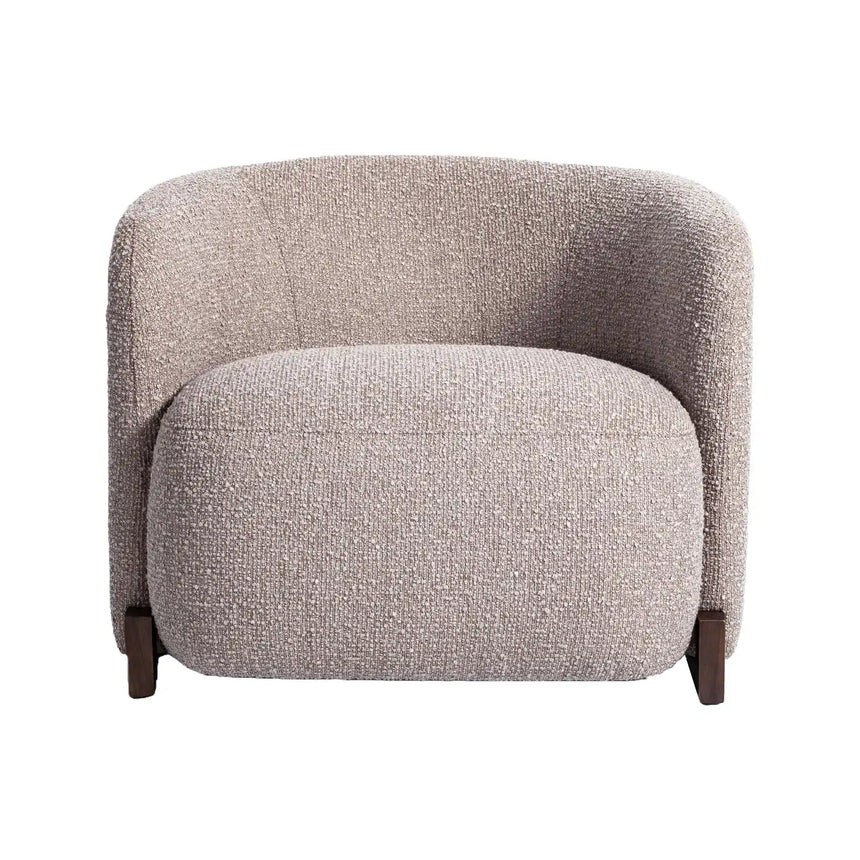 Sessel Hannah mit flammhemmendem Bezug in mocca chunky, 91x82x72 cm von Richmond Interiors – Bild 3