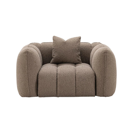 Sessel Hogan mit flammhemmendem Bezug in mocca chunky, 136x104 cm von Richmond Interiors – Bild 3