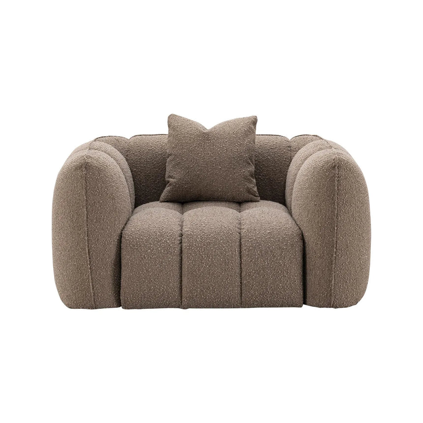 Sessel Hogan mit flammhemmendem Bezug in mocca chunky, 136x104 cm von Richmond Interiors – Bild 3