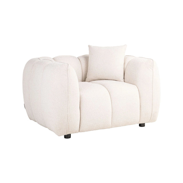 Sessel Jezebel in cream fancy, 120x90 cm von Richmond Interiors – Bild 1