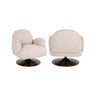 Sessel Kagney mit Drehfunktion in biscotti, 76x77x77 cm von Richmond Interiors – Bild 1